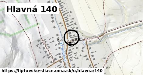 Hlavná 140, Liptovské Sliače