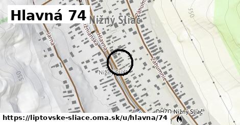 Hlavná 74, Liptovské Sliače