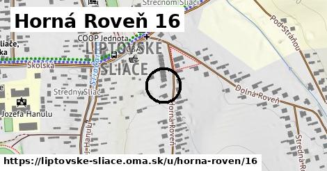 Horná Roveň 16, Liptovské Sliače