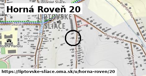 Horná Roveň 20, Liptovské Sliače