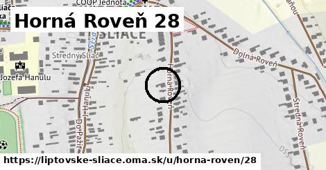 Horná Roveň 28, Liptovské Sliače