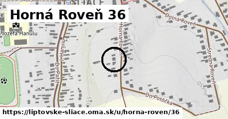 Horná Roveň 36, Liptovské Sliače