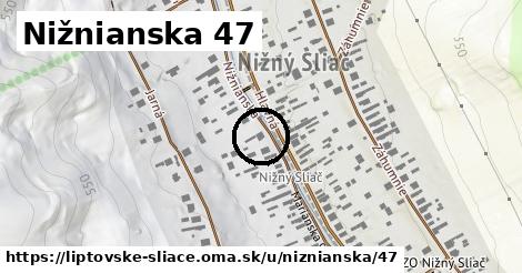 Nižnianska 47, Liptovské Sliače