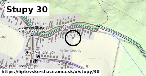 Stupy 30, Liptovské Sliače