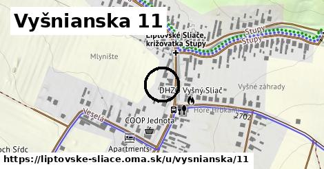 Vyšnianska 11, Liptovské Sliače