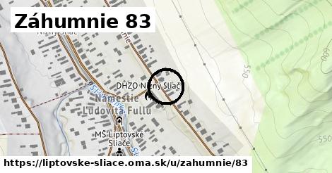 Záhumnie 83, Liptovské Sliače