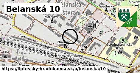 Belanská 10, Liptovský Hrádok