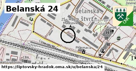 Belanská 24, Liptovský Hrádok