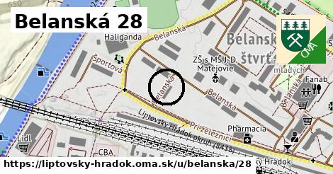 Belanská 28, Liptovský Hrádok