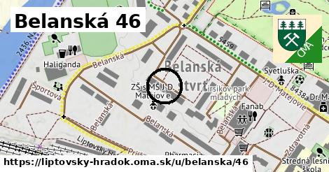 Belanská 46, Liptovský Hrádok