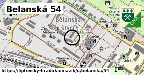 Belanská 54, Liptovský Hrádok