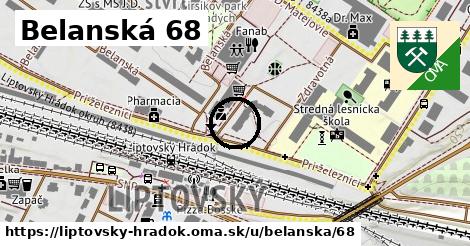 Belanská 68, Liptovský Hrádok