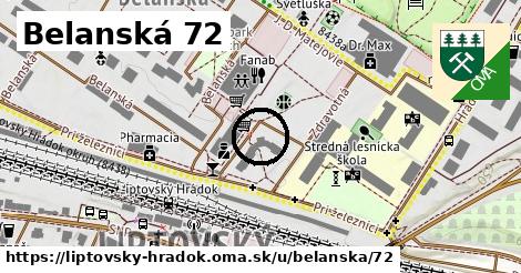 Belanská 72, Liptovský Hrádok