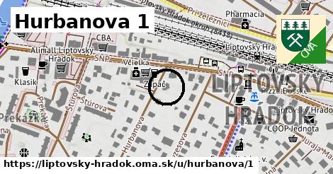 Hurbanova 1, Liptovský Hrádok