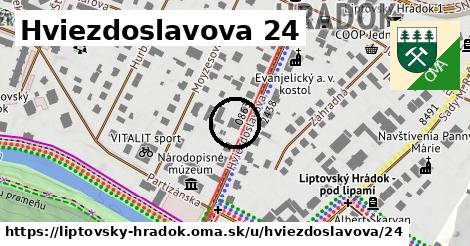 Hviezdoslavova 24, Liptovský Hrádok