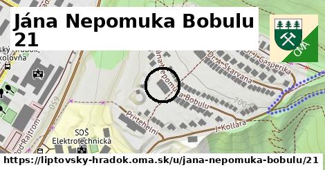 Jána Nepomuka Bobulu 21, Liptovský Hrádok