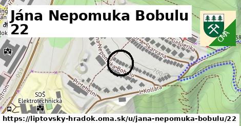 Jána Nepomuka Bobulu 22, Liptovský Hrádok