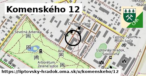 Komenského 12, Liptovský Hrádok