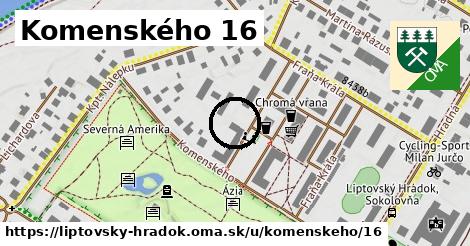 Komenského 16, Liptovský Hrádok