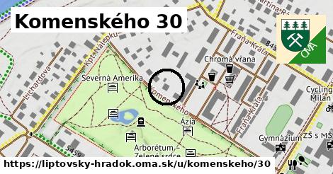 Komenského 30, Liptovský Hrádok