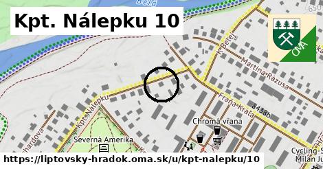 Kpt. Nálepku 10, Liptovský Hrádok