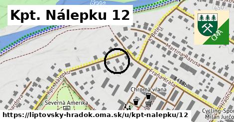 Kpt. Nálepku 12, Liptovský Hrádok