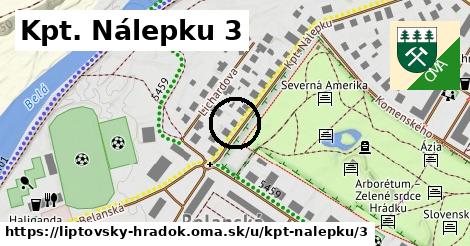 Kpt. Nálepku 3, Liptovský Hrádok