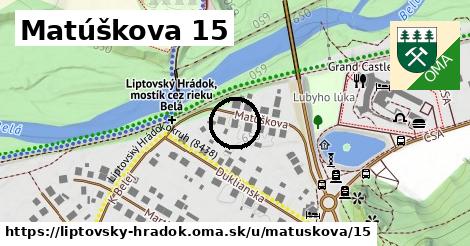 Matúškova 15, Liptovský Hrádok