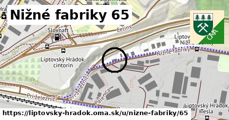 Nižné fabriky 65, Liptovský Hrádok