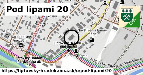 Pod lipami 20, Liptovský Hrádok