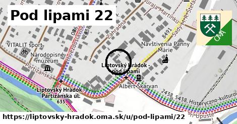 Pod lipami 22, Liptovský Hrádok