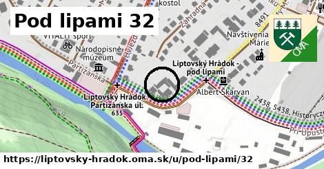 Pod lipami 32, Liptovský Hrádok