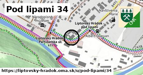 Pod lipami 34, Liptovský Hrádok