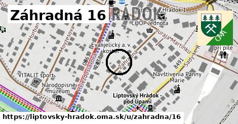 Záhradná 16, Liptovský Hrádok