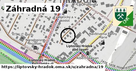 Záhradná 19, Liptovský Hrádok