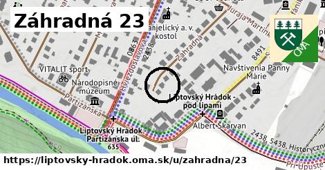 Záhradná 23, Liptovský Hrádok