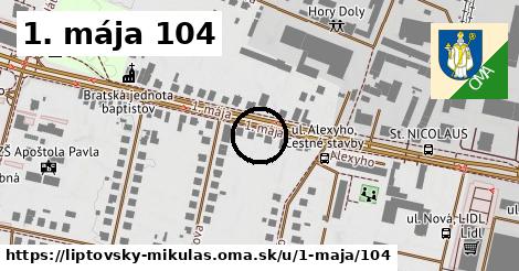 1. mája 104, Liptovský Mikuláš