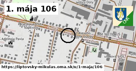 1. mája 106, Liptovský Mikuláš