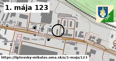 1. mája 123, Liptovský Mikuláš