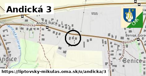 Andická 3, Liptovský Mikuláš