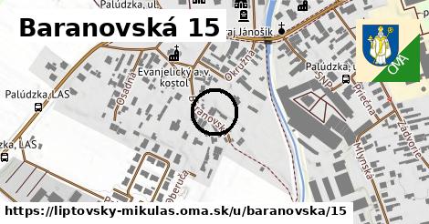 Baranovská 15, Liptovský Mikuláš