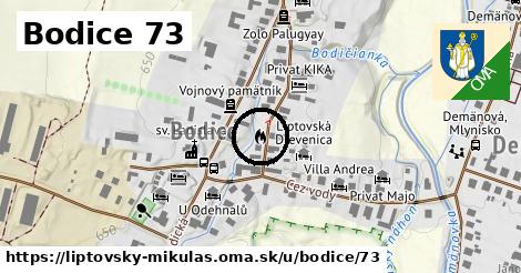 Bodice 73, Liptovský Mikuláš