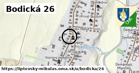 Bodická 26, Liptovský Mikuláš