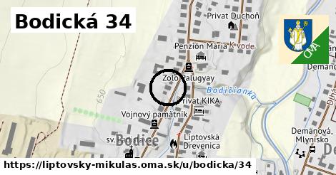 Bodická 34, Liptovský Mikuláš