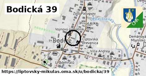 Bodická 39, Liptovský Mikuláš