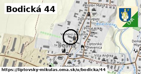 Bodická 44, Liptovský Mikuláš