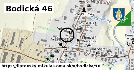 Bodická 46, Liptovský Mikuláš