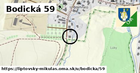 Bodická 59, Liptovský Mikuláš