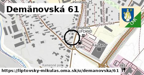 Demänovská 61, Liptovský Mikuláš