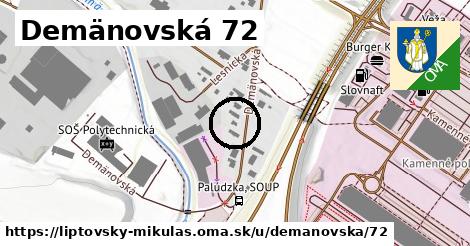 Demänovská 72, Liptovský Mikuláš